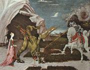 Paolo Ucello St.George and the Dragon oil on canvas